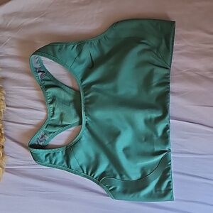 Nike Dri-fit sports bra, teal, size S